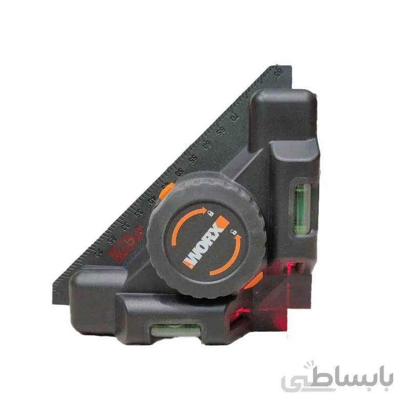 تراز لیزری 90 درجه شارژی ورکس مدل WX047 ا 90 degree Laser WX047 laser level worx