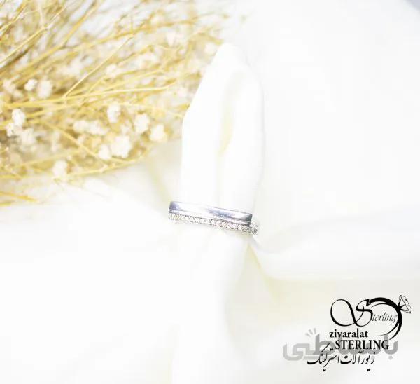 حلقه نقره کد 5623