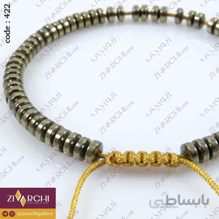 دستبند مهره ای حدید 422