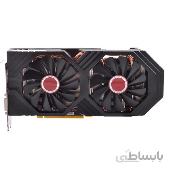 کارت گرافیک XFX RX 580 GTS Edition 8GB OC PLUS - حافظه 8 گیگابایت ا کارت گرافیک ایکس اف ایکس آر ایکس 580 جی تی اس با حافظه 8 گیگابایت