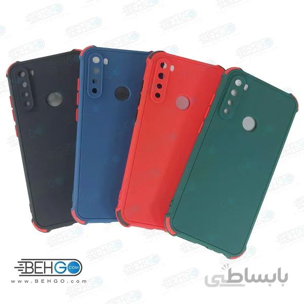 قاب شیائومی ردمی نوت 8 کاور دکمه رنگی با محافظ لنز دوربین گوشی Redmi Note 8 2021 ا Camera Cover color key Case for Xiaomi Redmi Note 8 2021