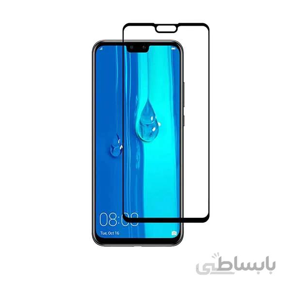 گلس سرامیکی وای 9 2019 برای گوشی هواوی تمام صفحه و تمام چسب و محکم