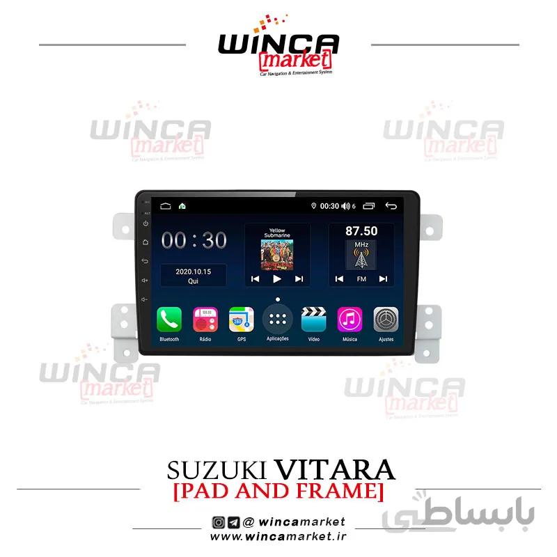 مانیتور اندروید سوزوکی ویتارا Vitara وینکا مدل QG855 سری +S300 پلاس