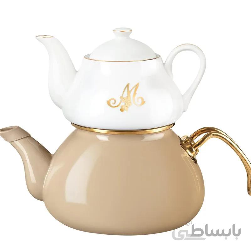 ست کتری و قوری مدل Papillon Toprak مادام کوکو