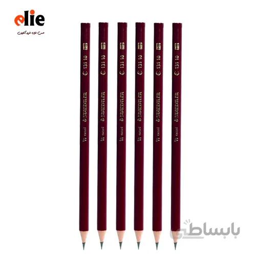 مداد مشکی استدلر سری کمل بسته 6 عددی