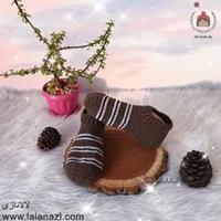 پاپوش بافتنی پسرانه و مردانه ( کد 50405 )