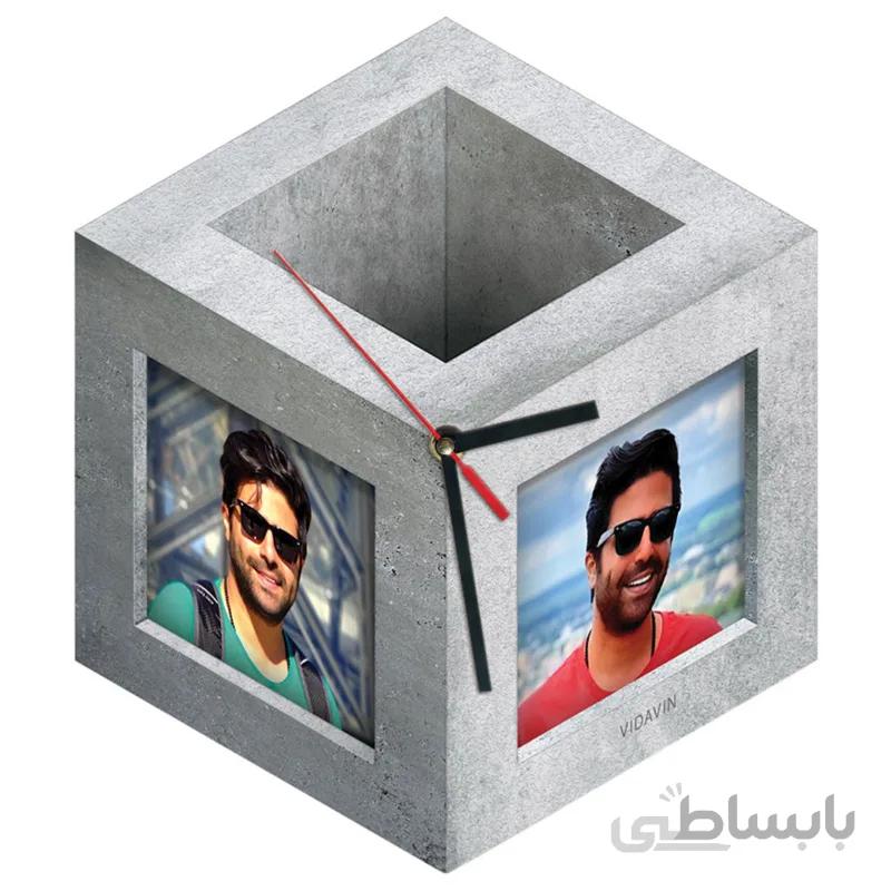 ساعت دیواری ویداوین مدل Photo Cube
