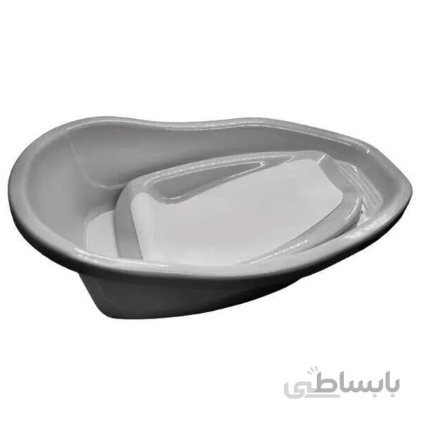 وان حمام آسان شور دار نوزاد طوسی تینو tinu