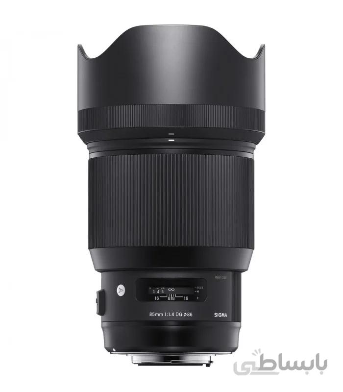 لنز سیگما Sigma 85mm f/1.4 Art برای کانن