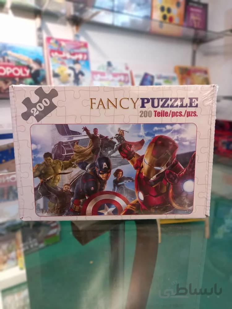 پازل 200 قطعه طرح قهرمانان اونجرز Fancy ا Fancy 200 pcs puzzle Avengers