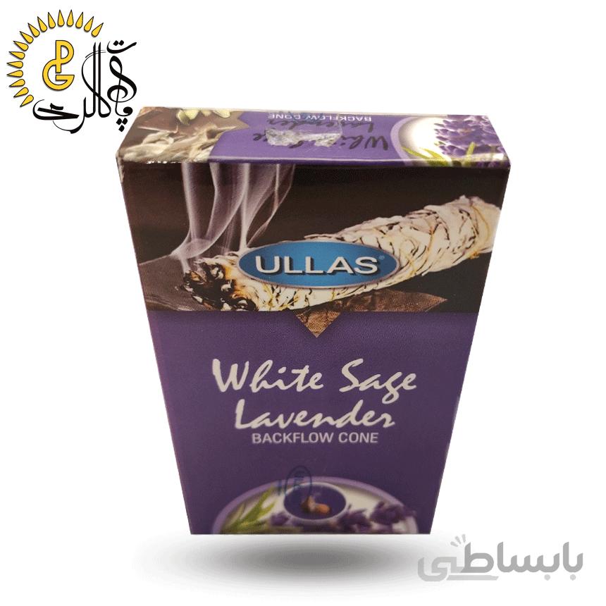عود آبشاری WHITE SAGE & LAVENDER برند ULLAS کد 1562