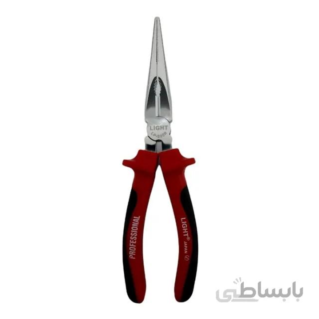 انبر دم باریک لایت مدل LP-200R سایز 8 اینچ