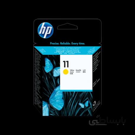 هد پلاتر اچ پی زرد 11 ا HP-11 Yellow-Dye Printhead and Cleaner