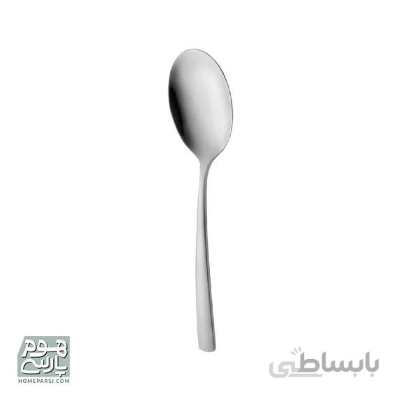 قاشق سرو خورشت ناب استیل مدل فلورانس
