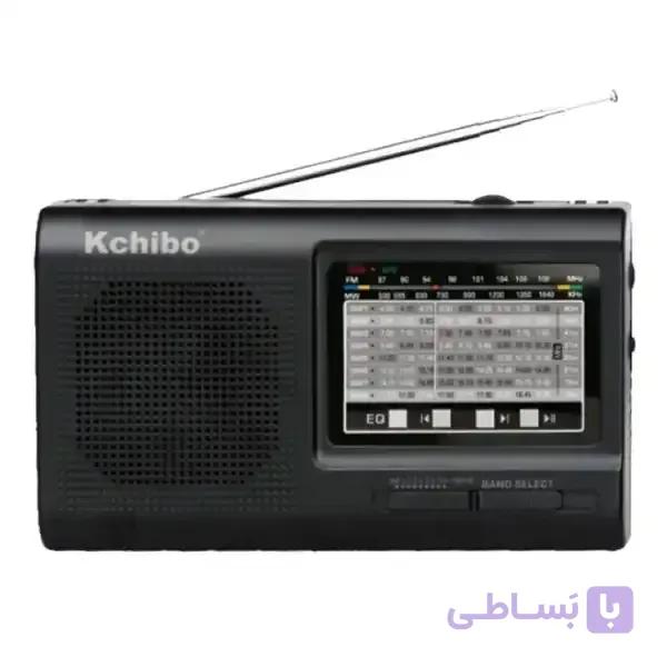 رادیو اسپیکر رم و فلش خور Kchibo مدل 2025 مشکی