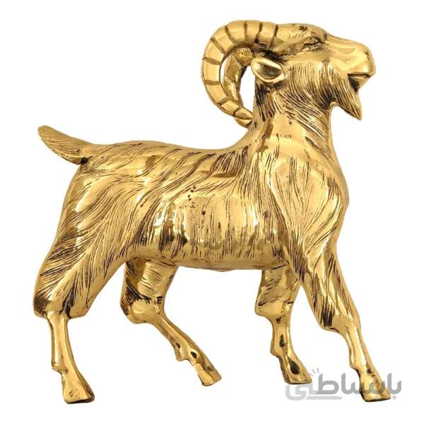 مجسمه برنزی بز سایز بزرگ کد ۱۲۳۳