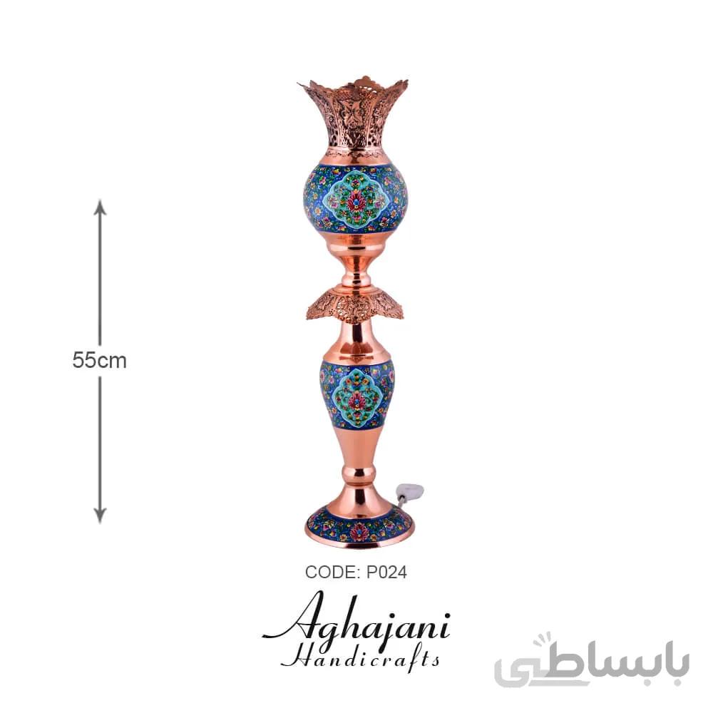 لاله بزرگ مس و پرداز برند آقاجانی