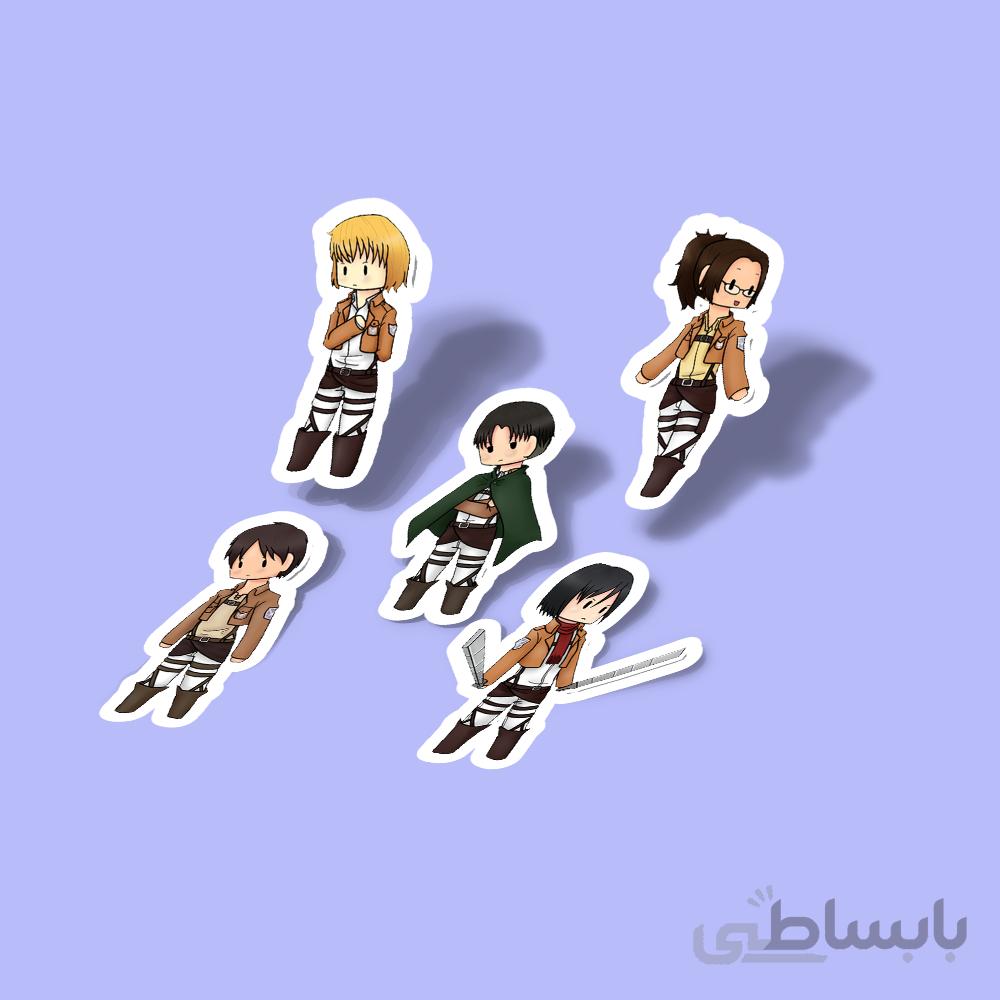 استیکر Attack on titan 1