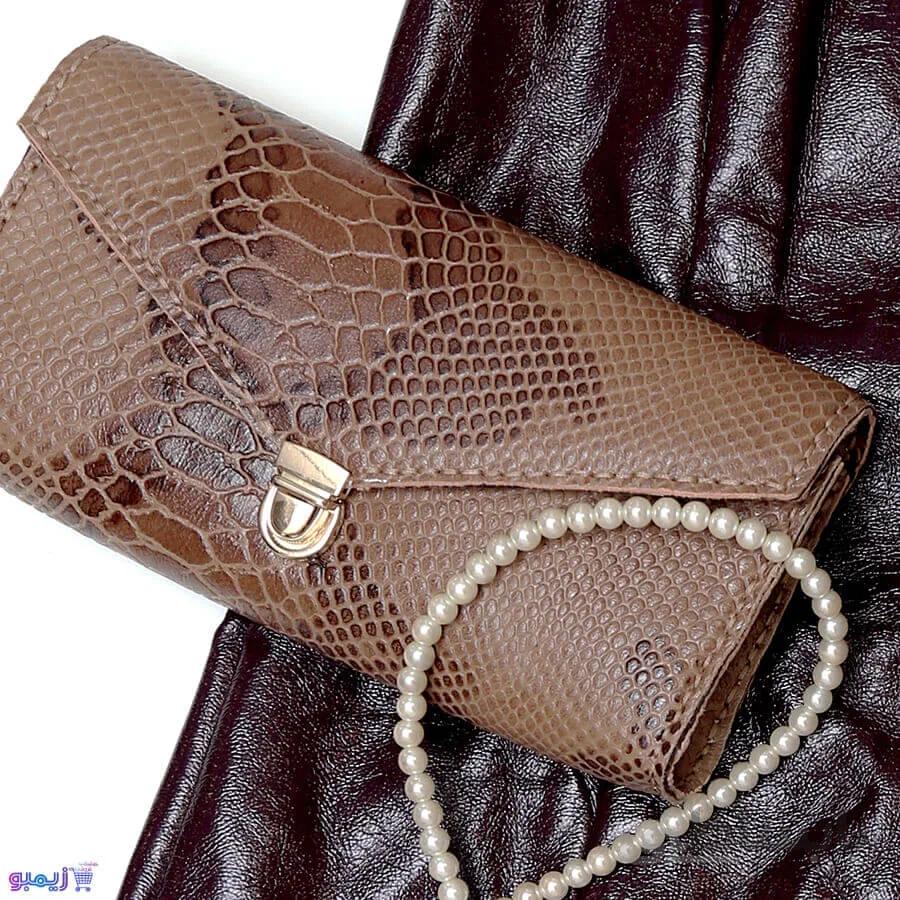 کیف چرم مجلسی زنانه