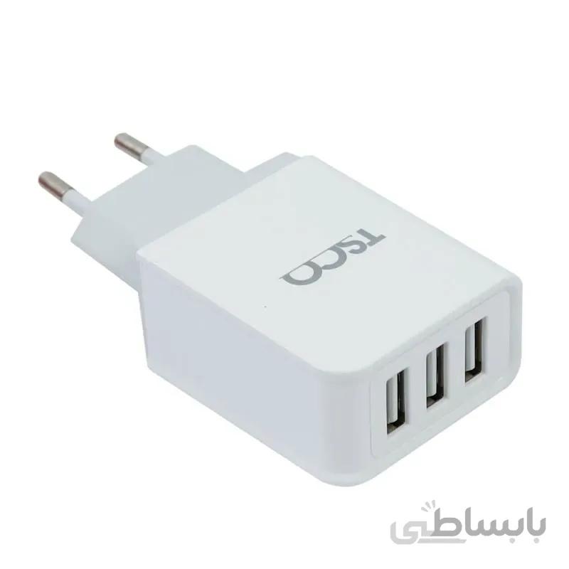 شارژر دیواری تسکو مدل TTC 59 به همراه کابل تبدیل microUSB