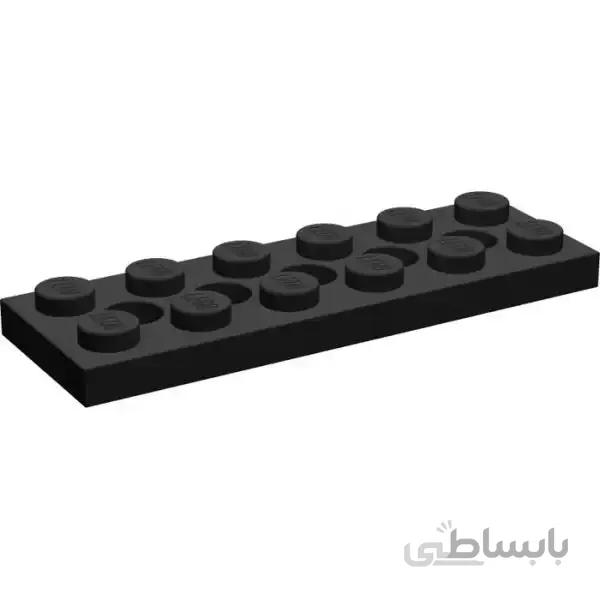 PLATE 2X6 W. HOLES