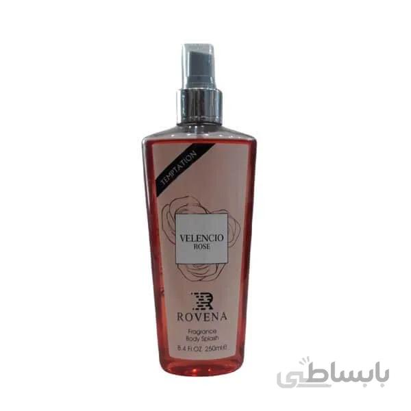 بادی اسپلش روونا Rovena Velencio Rose حجم 250 میل ( والنتینو والنتینا )