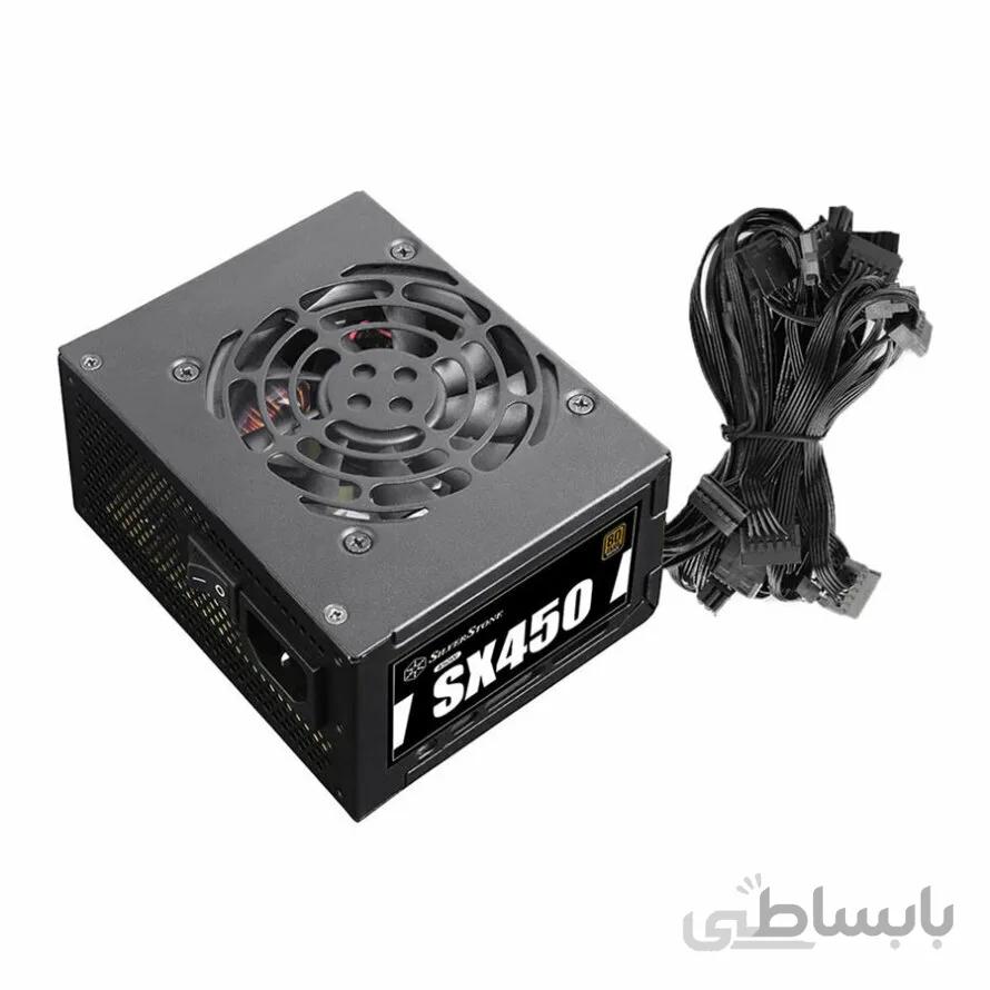 پاور 450 وات سیلورستون SX450-B Bronze ا SilverStone SST SX450 B Bronze 450W Power Supply