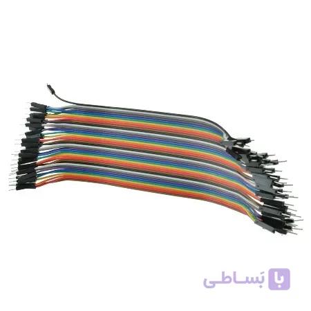 سیم رابط دو سر نری ۲۰ cm