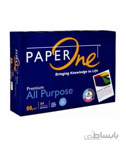 کاغذ 80 گرم A4 پیپر وان