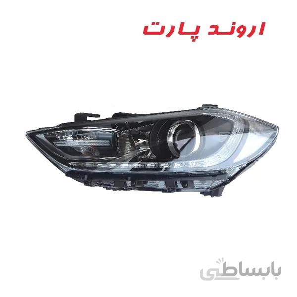 چراغ جلو هیوندای النترا 2017 و 2018