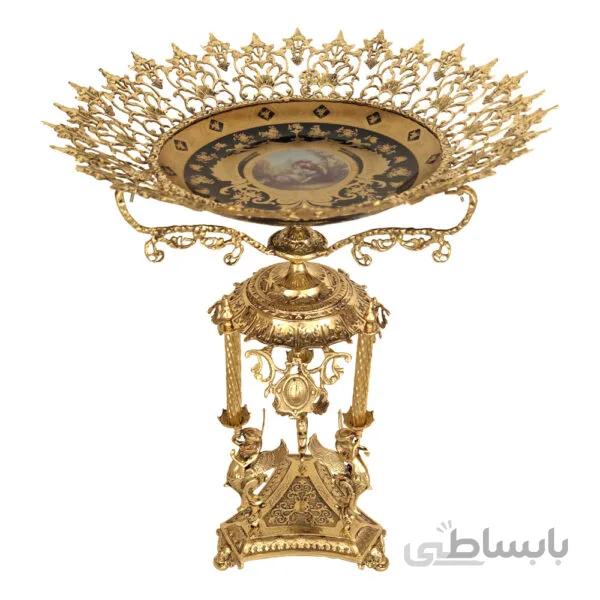میوه خوری برنزی کنار سالنی طرح فرشته کد ۵۰۱