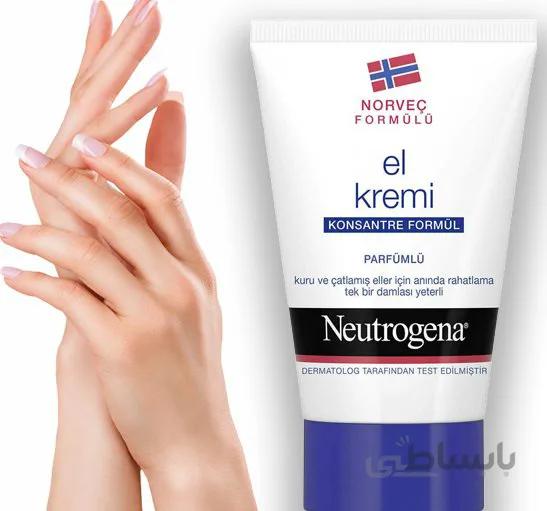 کرم دست معطر نوتروژینا پوست خشک و ترک خورده حجم 75میل