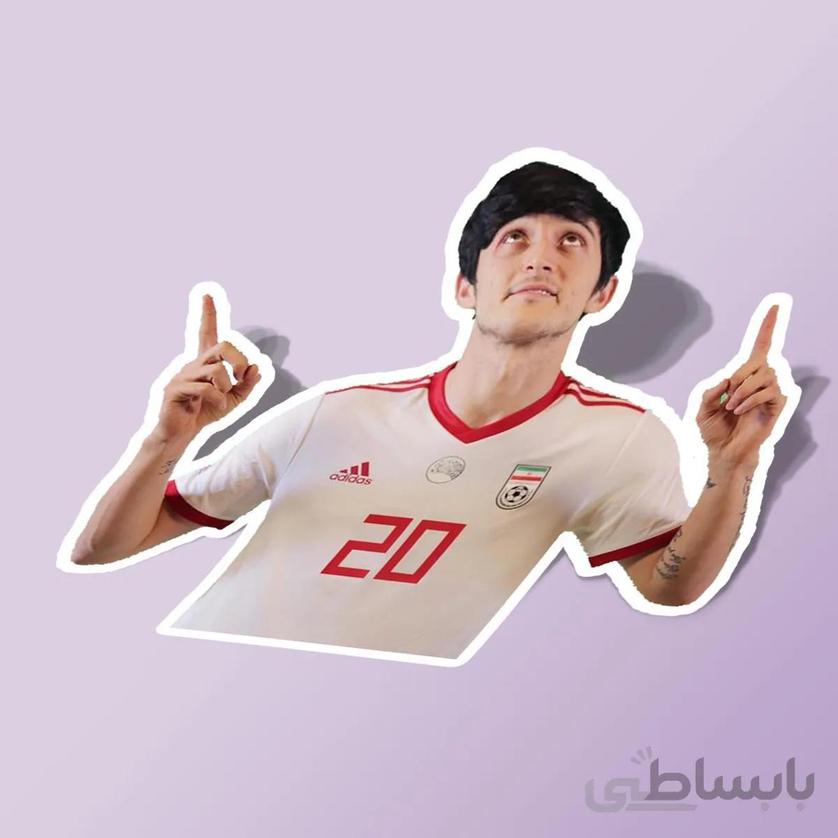 استیکر سردار ازمون
