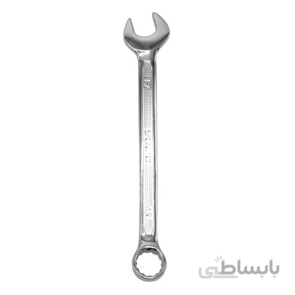 آچار یک سر تخت یک سر رینگی سایز 19