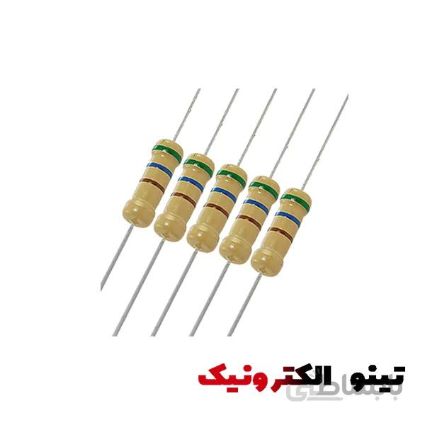 مقاومت 100K اهم 1/4w