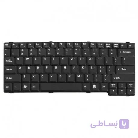 کیبورد لپ تاپ توشیبا Toshiba Satellite L15 Laptop Keyboard مشکی -بدون پیچ