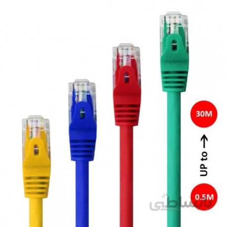 پچ کورد Cat6 UTP کی نت پلاس طول 0/5 متر