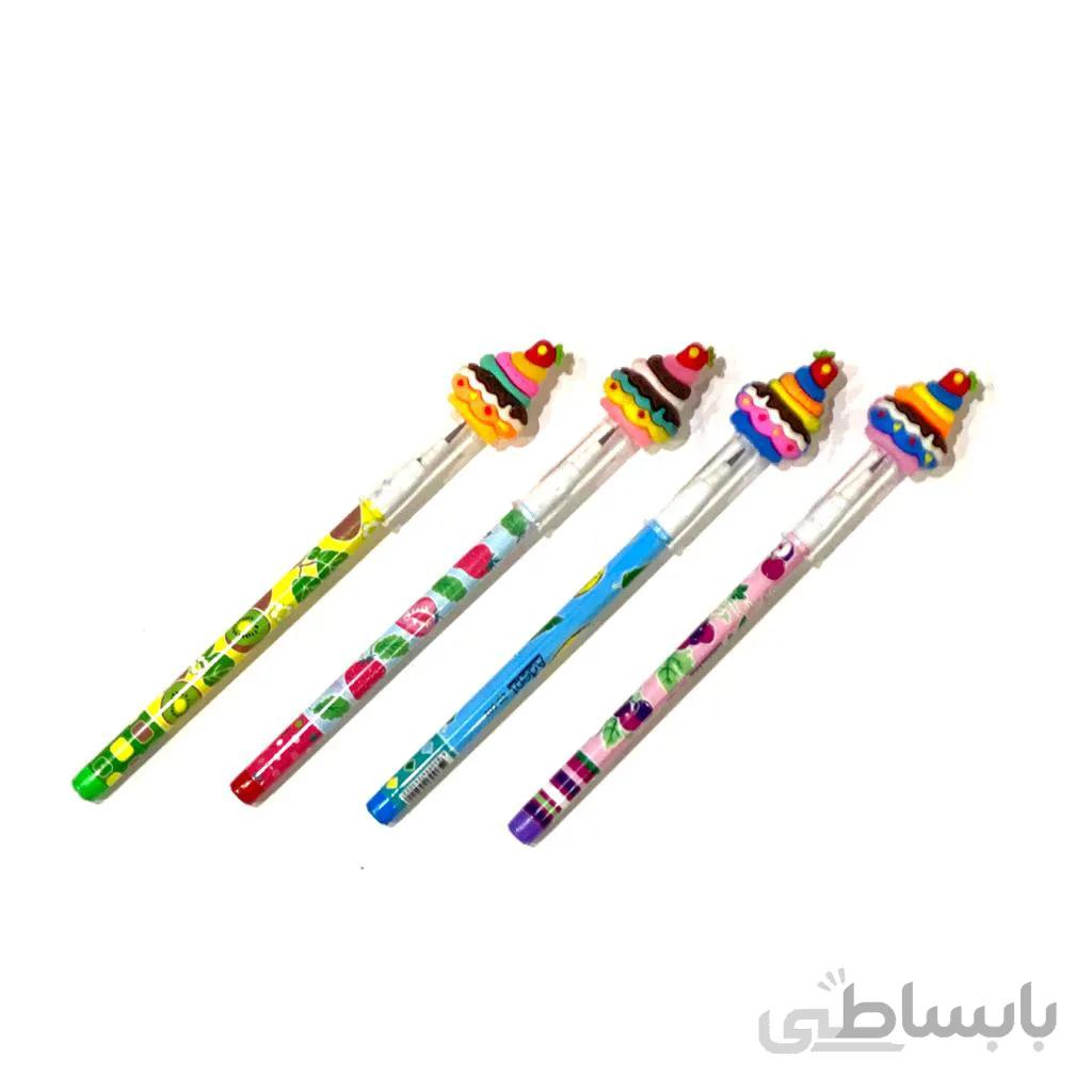 مداد فشنگی طرح کاپ کیک