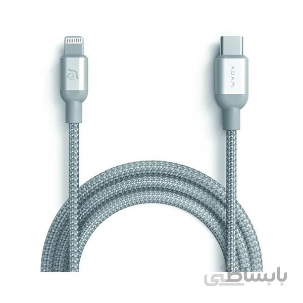 کابل شارژ تایپ سی به لایتنینگ آدام المنتس مدل PeAK ll C120B ا Adam Elemets Type-C To Lightning Cable PeAK ll C120B