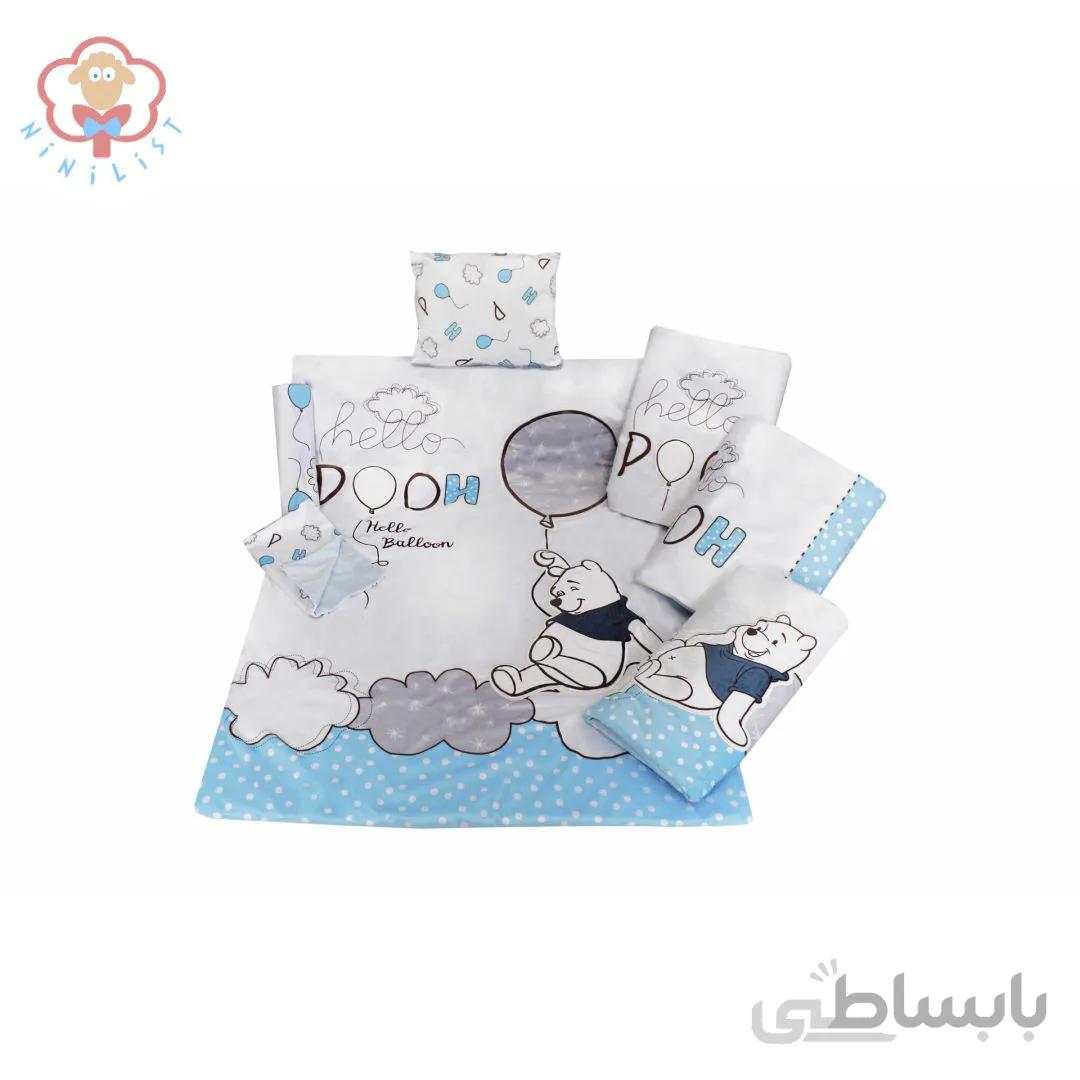 سرویس خواب ۷ تکه Hello Pooh-Blue برند Rose born