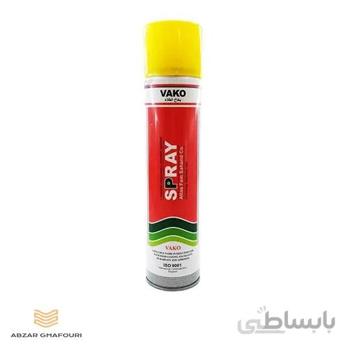 اسپری رنگ زرد واکو حجم 300 میلی لیتر