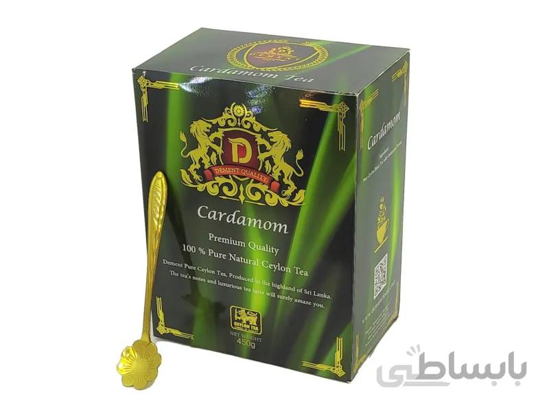 چای سیاه هل دار دمنت پاکت 450 گرمی (به همراه قاشق دمنت )