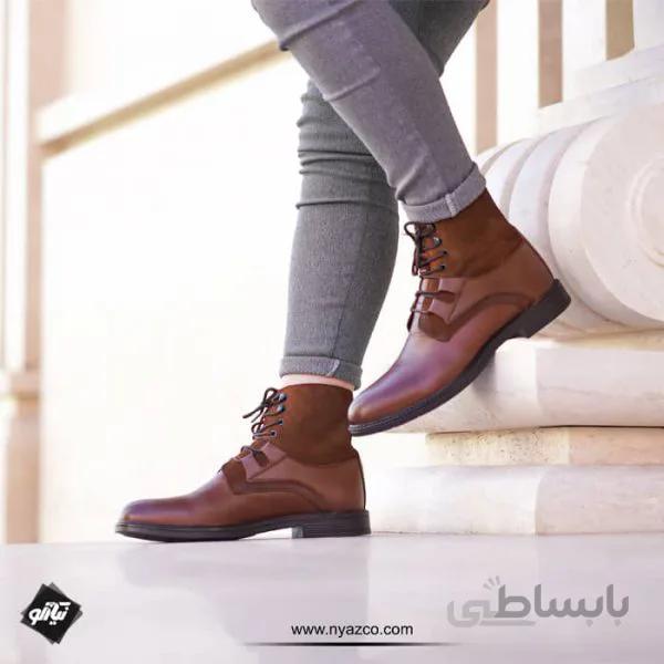 نیم بوت مردانه جی سی مدل دربی کد B02