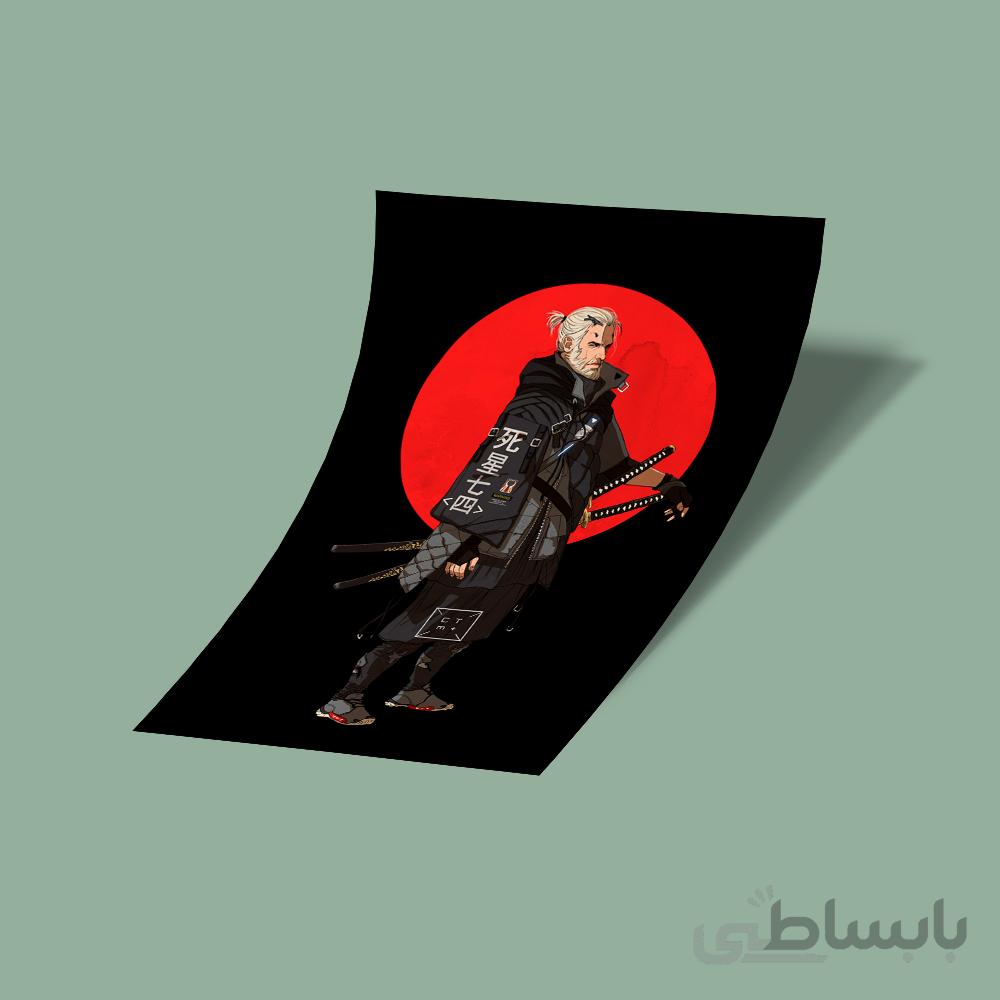 استیکر Geralt Ronin