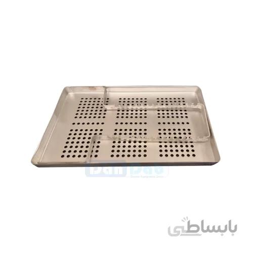 سینی ابزار آلومینیومی سوراخ دار – پیشرو سبز فیدار | Aluminum Tray