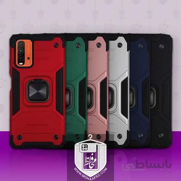 قاب ضد ضربه بتمن شیائومی Poco M3 / Redmi 9T هولدر دار کد XM290z
