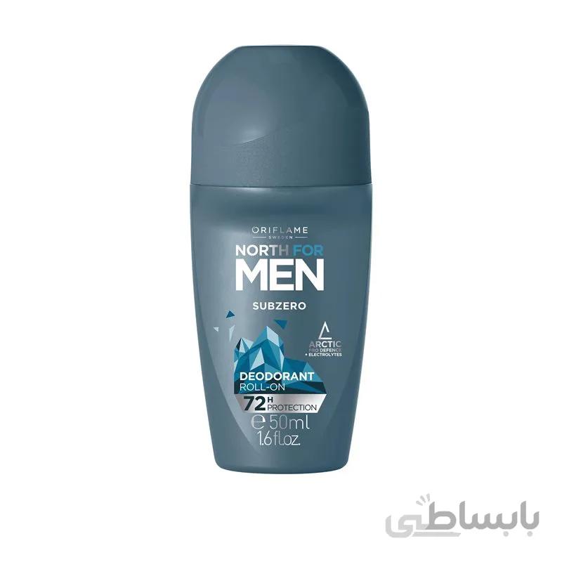 دئودورانت ضدتعریق رولی مردانه نورث فورمن ساب زیرو (کد 35880)