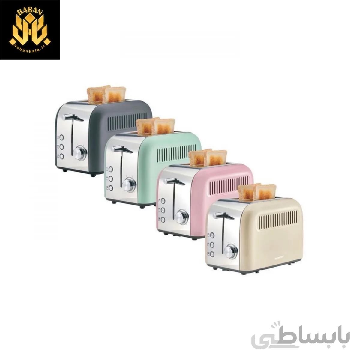 توستر نان 2تایی برند سیلورکرست مدل STC 920 C2 ا Silvercrastمدل STC 920 C2