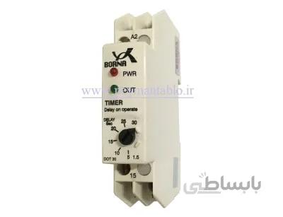 تایمر آنالوگ ریلی ثانیه/دقیقه مدل Borna Electronics DOT