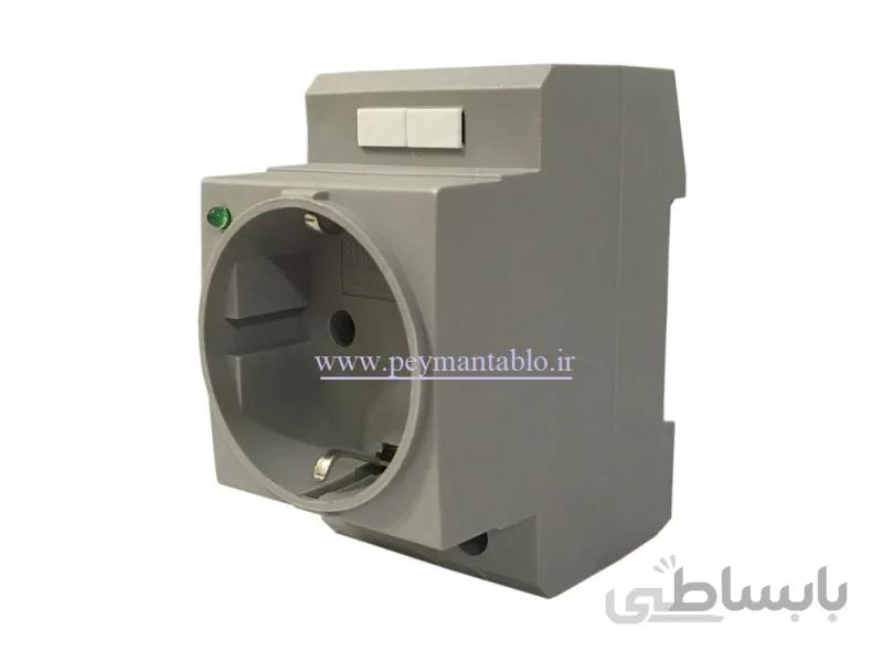 پریز تک فاز (ریلی) چراغدار (LED) ولتاژ 250 ولت 16 آمپر RAAD ا پریز تک فاز (ریلی) چراغدار ، 220 ولت ، 16آمپر محصول شرکت رعد الکتریک ایران